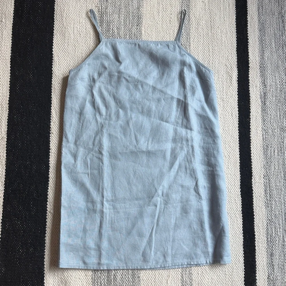 Reformation Light Blue Mini Slip Dress - Picture 7 of 10
